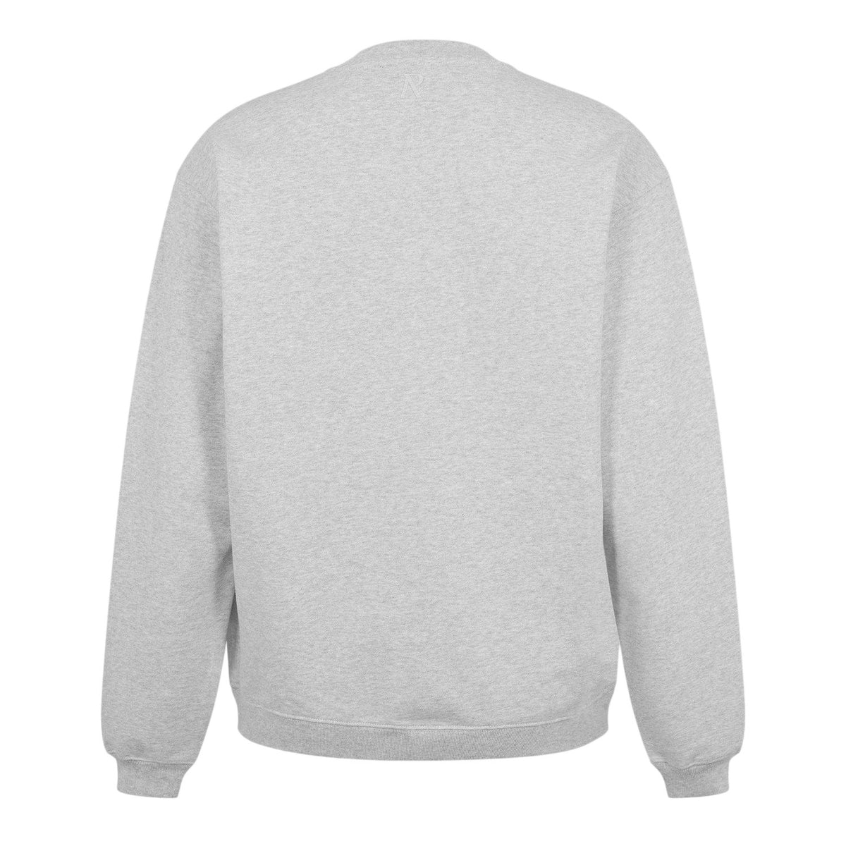 Ice Grey Marl - Back - Represent Mens Initial Crew Neck Sweatshirt