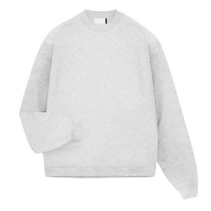 Ice Grey Marl - Front - Represent Mens Initial Crew Neck Sweatshirt