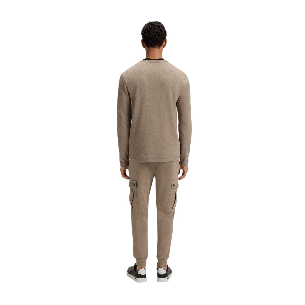 Green - Back - Boss Mens Tempesto Sweatshirt