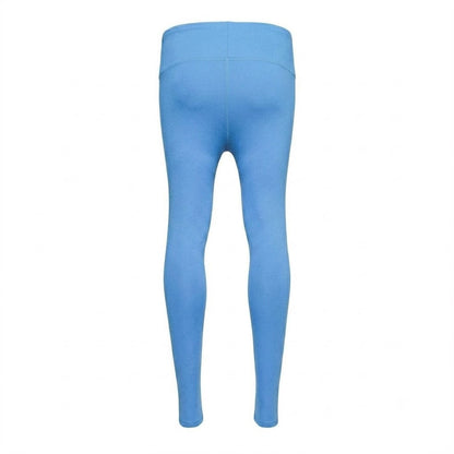 Blue - Back - New Balance Womens-Ladies Harmony Logo High Rise Leggings