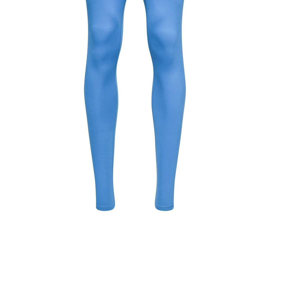 Blue - Side - New Balance Womens-Ladies Harmony Logo High Rise Leggings