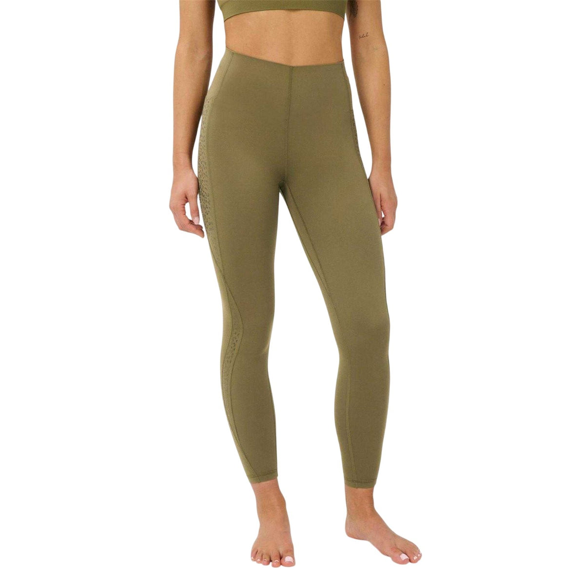 Khaki Brown - Lifestyle - Sweaty Betty Womens-Ladies Performance Leopard Print Gym Leggings