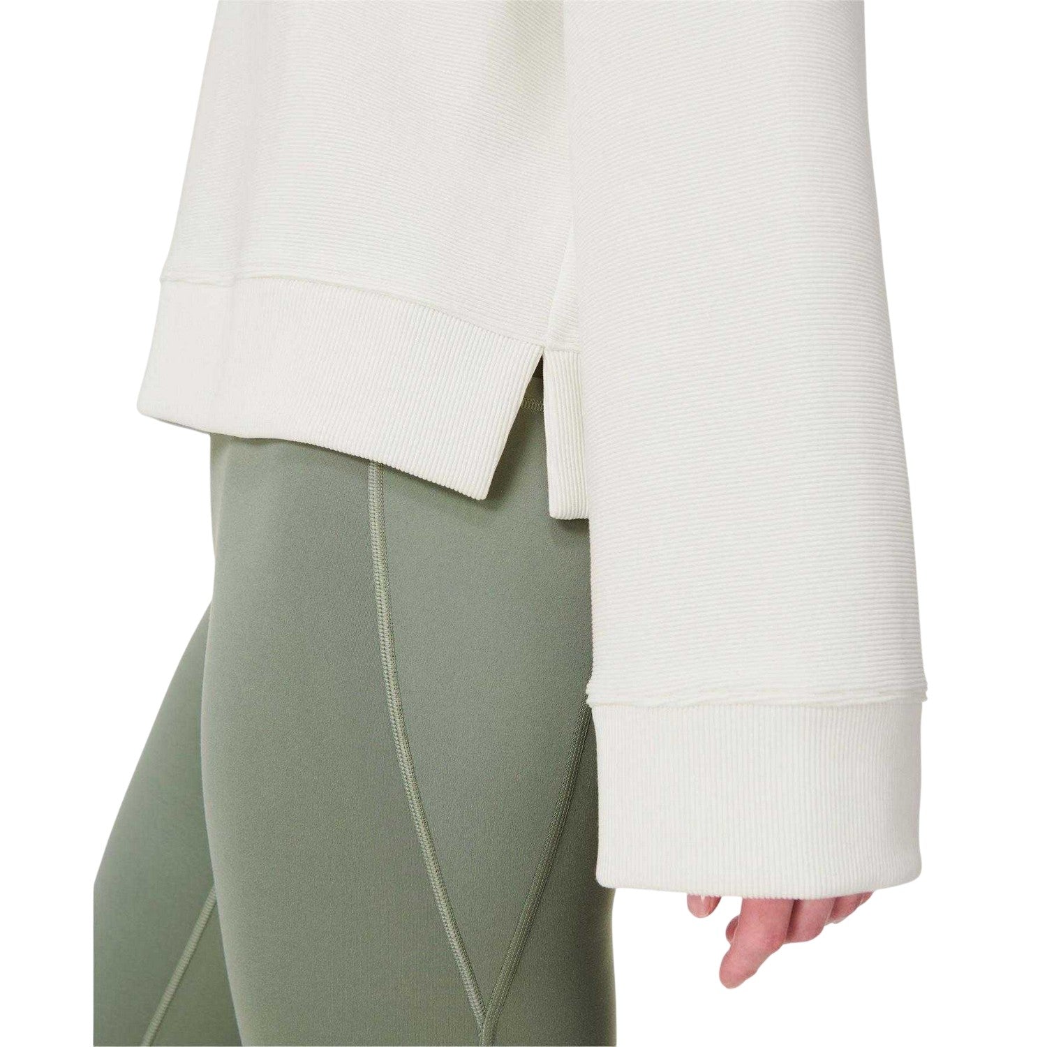Lily White - Lifestyle - Sweaty Betty Womens-Ladies Peaceful Crew Neck Sweatshirt