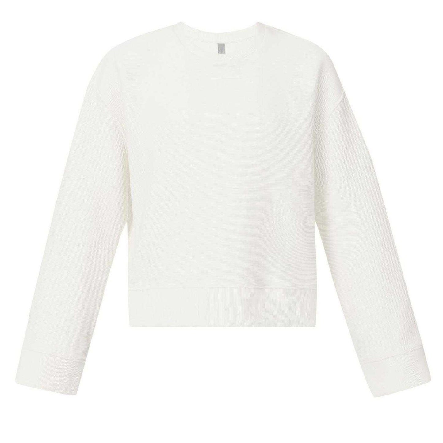 Lily White - Front - Sweaty Betty Womens-Ladies Peaceful Crew Neck Sweatshirt