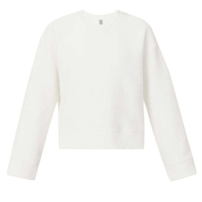 Lily White - Front - Sweaty Betty Womens-Ladies Peaceful Crew Neck Sweatshirt