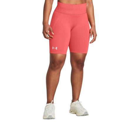 Pink - Lifestyle - Under Armour Womens-Ladies Vanish Seamless Cycling Shorts