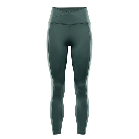 Vintage Green - Front - Nike Womens-Ladies High Rise 7-8 Leggings