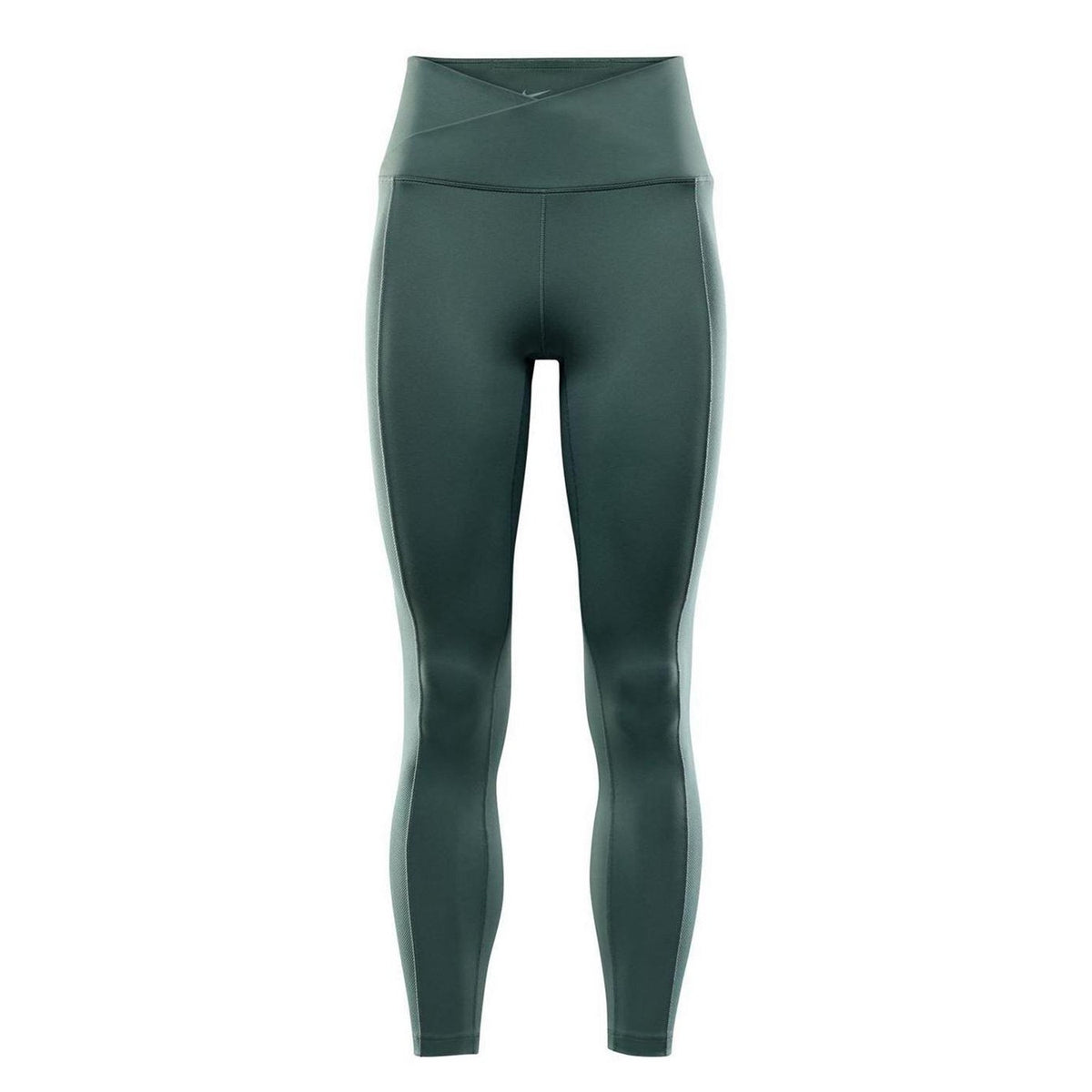 Vintage Green - Front - Nike Womens-Ladies High Rise 7-8 Leggings