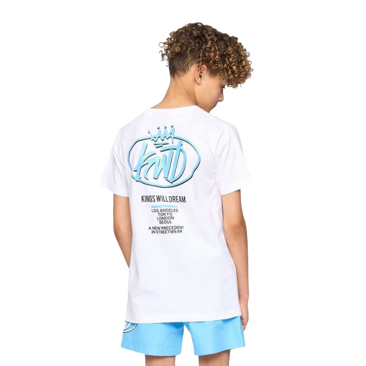White - Back - Kings Will Dream Boys Soap T-Shirt