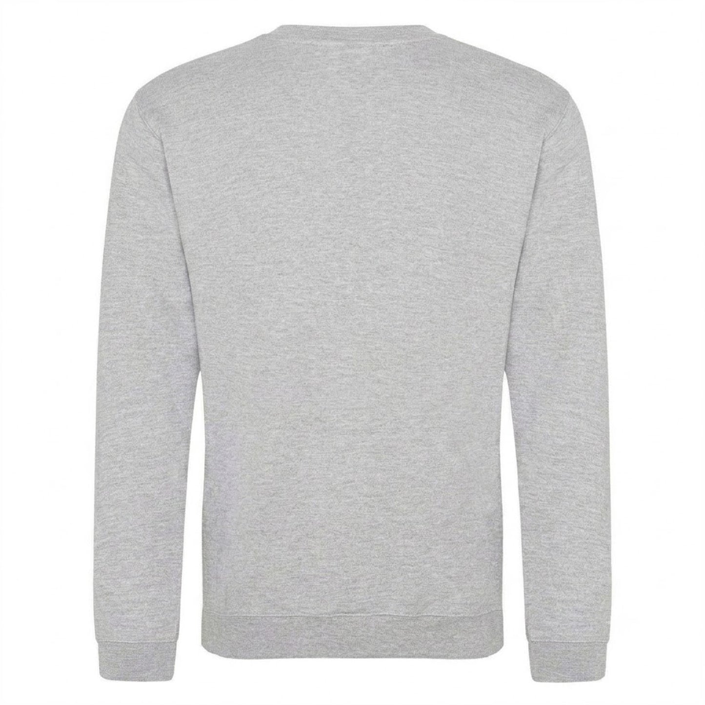 Grey - Back - AWD Mens Russell Formula 1 Long-Sleeved Sweatshirt