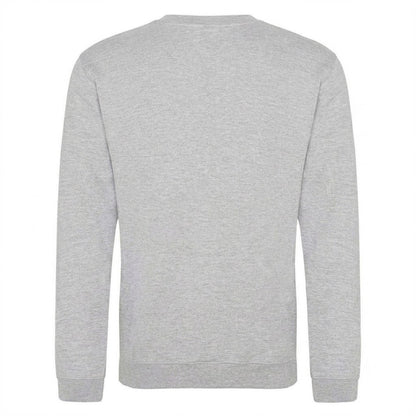 Grey - Back - AWD Mens Russell Formula 1 Long-Sleeved Sweatshirt