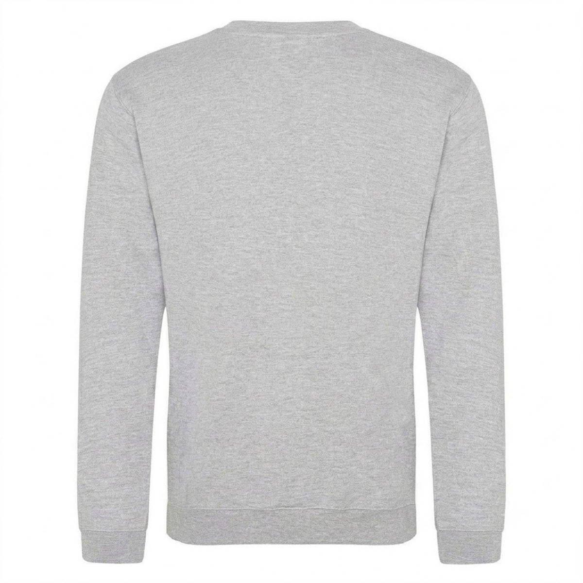 Grey - Back - AWD Mens Russell Formula 1 Long-Sleeved Sweatshirt