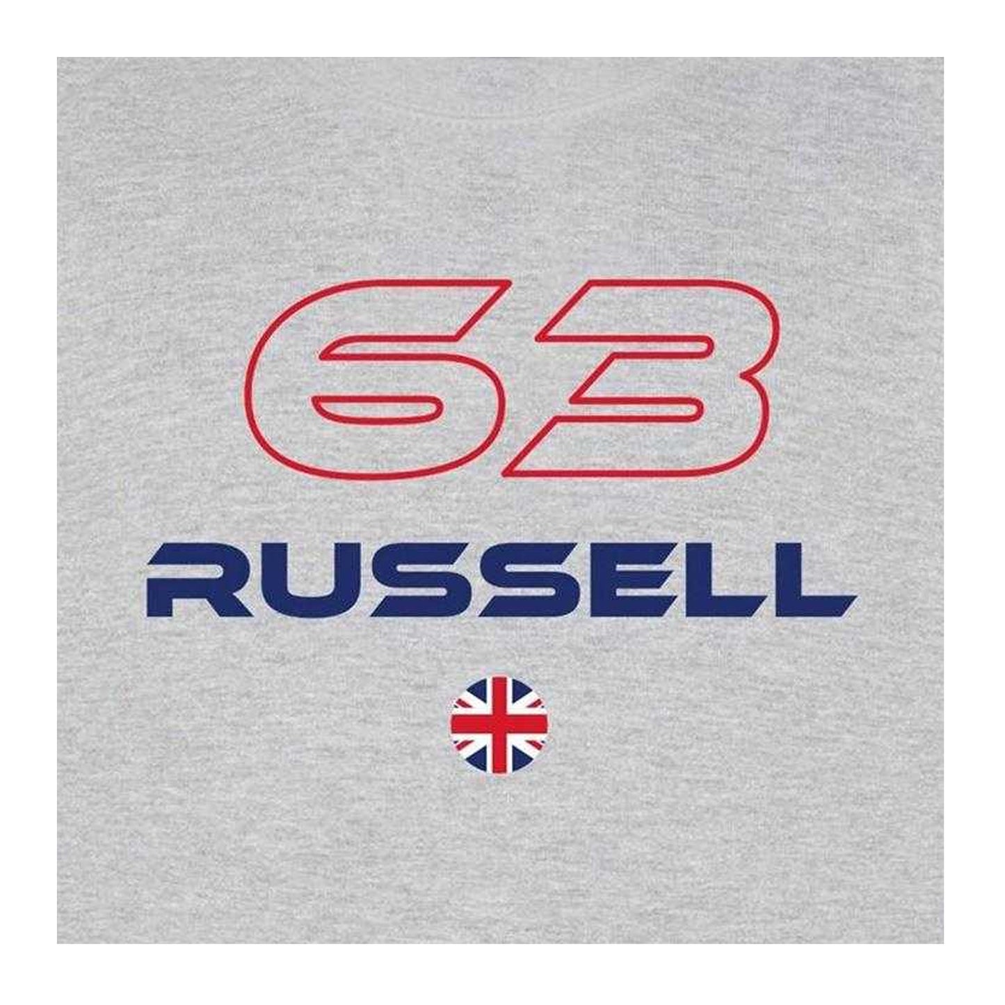 Grey - Side - AWD Mens Russell Formula 1 Long-Sleeved Sweatshirt