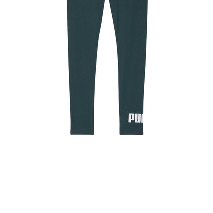 Green - Side - Puma Womens-Ladies No.1 Leggings