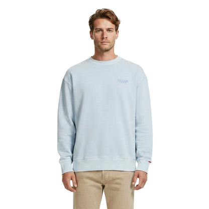 Sky Blue - Side - Levis Mens Auntentic Jumper