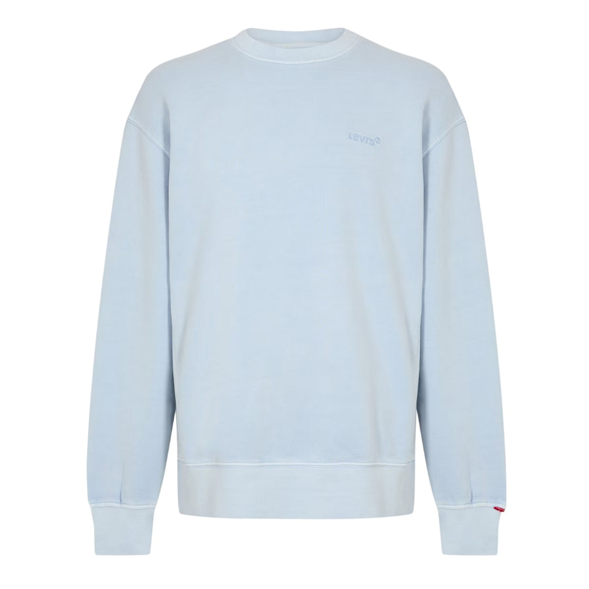 Sky Blue - Front - Levis Mens Auntentic Jumper