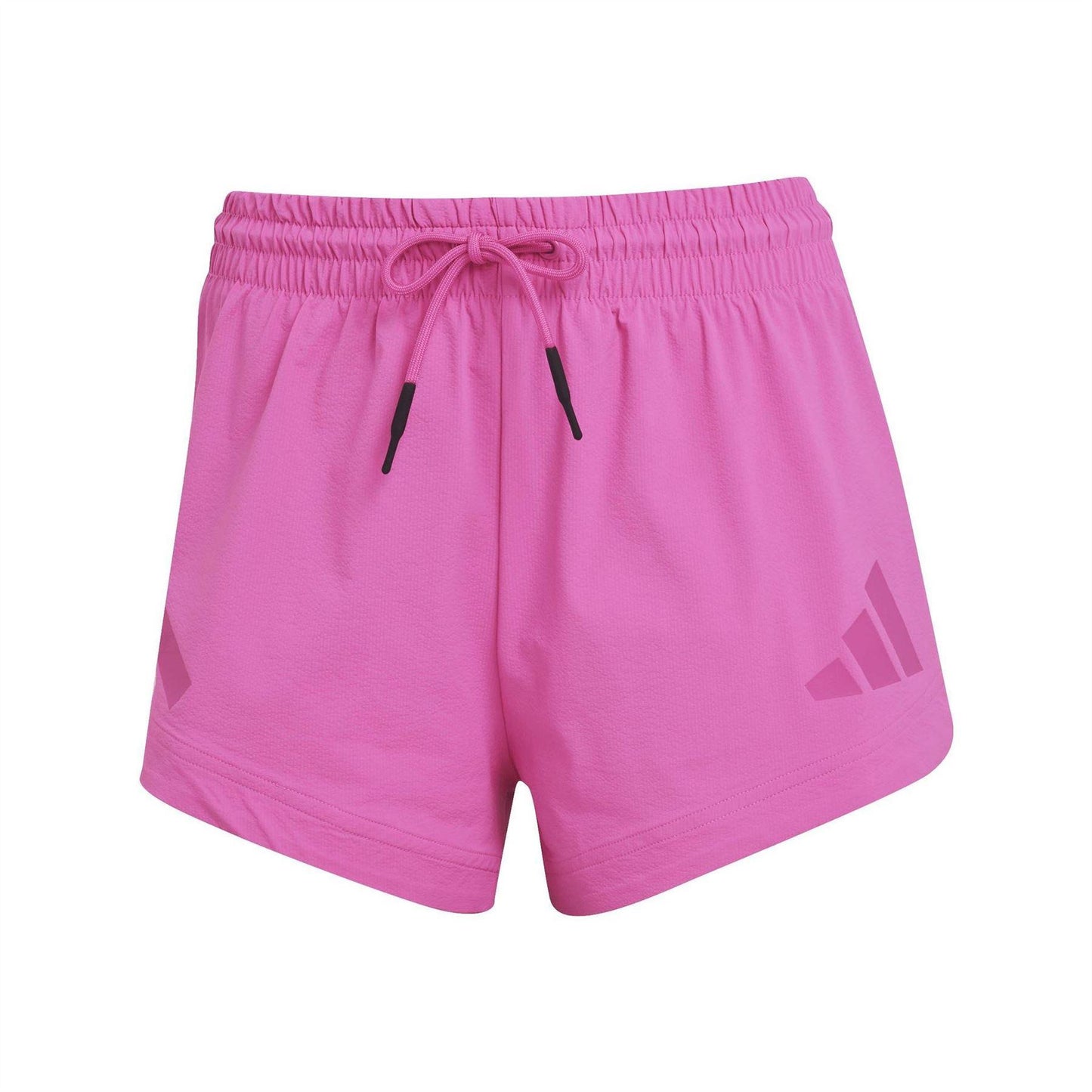 Lucid Pink - Front - Adidas Womens-Ladies Z.N.E. Fitness Shorts