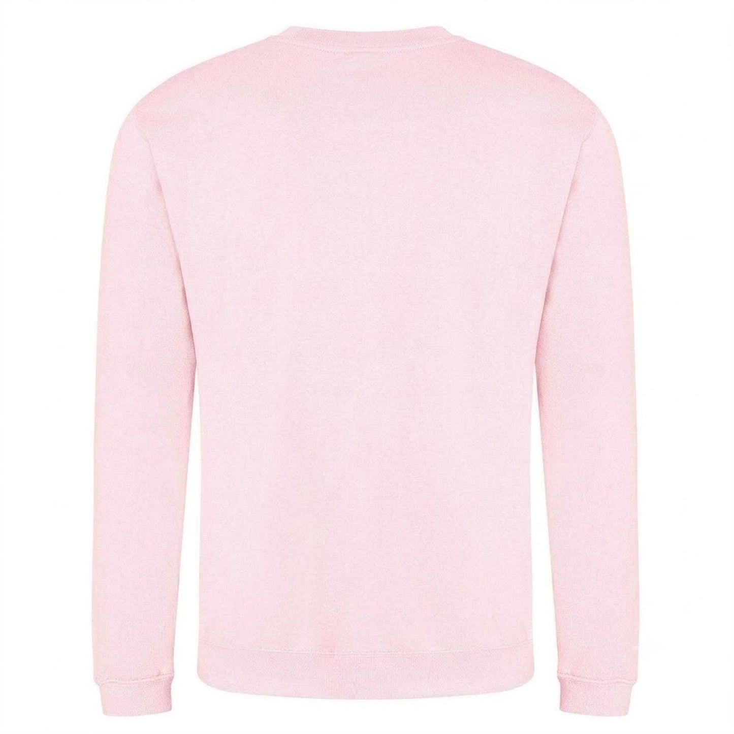 Pink - Back - Ducky Mens Long-Sleeved Sweatshirt