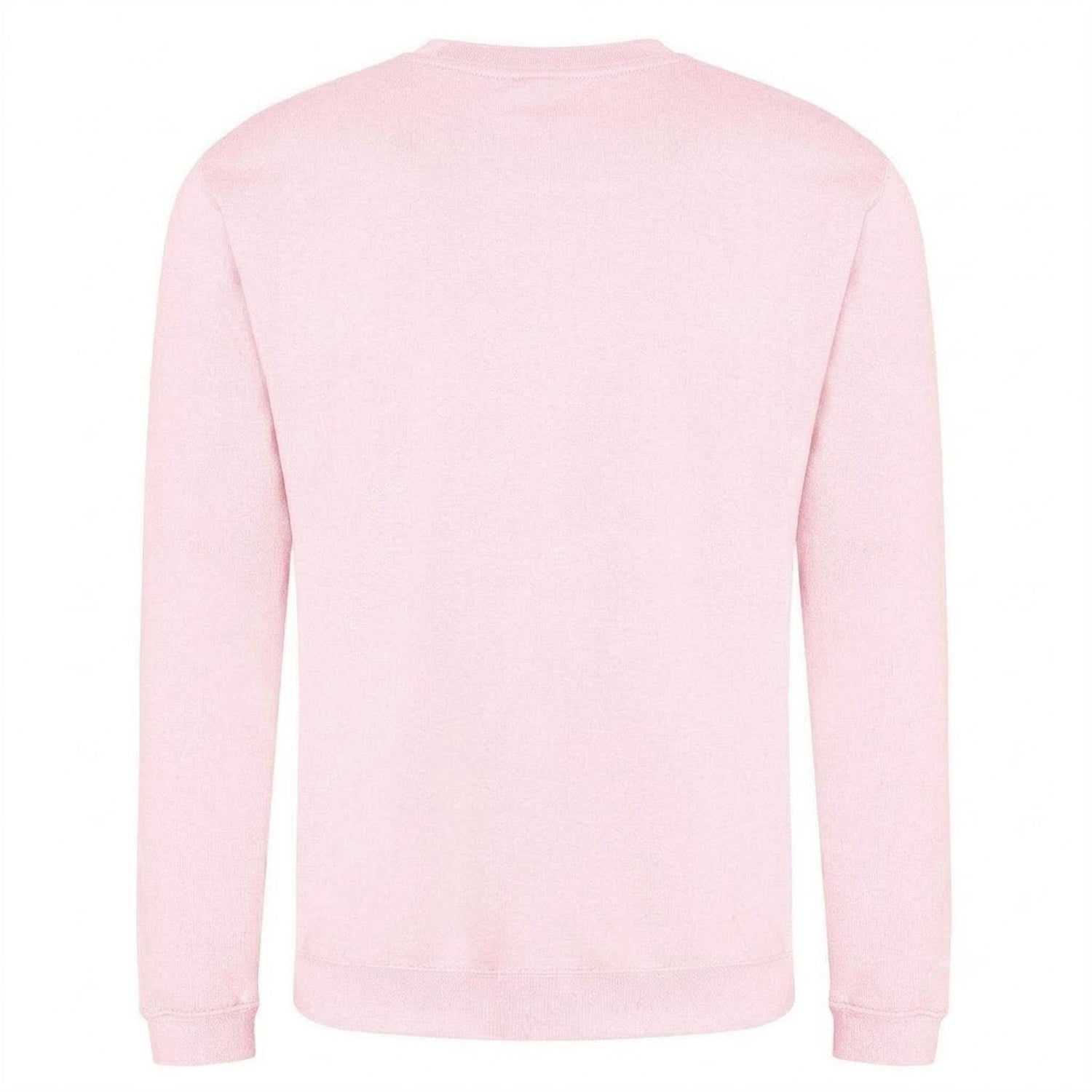 Pink - Back - Ducky Mens Long-Sleeved Sweatshirt