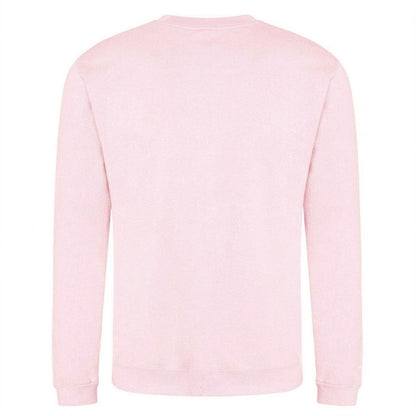 Pink - Back - Ducky Mens Long-Sleeved Sweatshirt