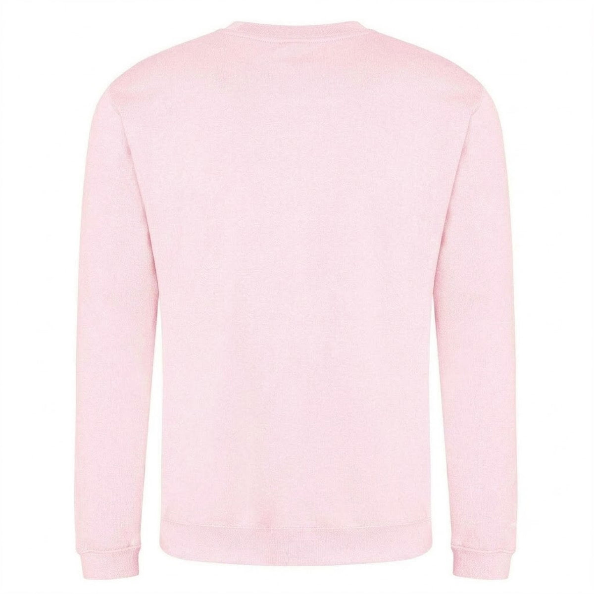 Pink - Back - Ducky Mens Long-Sleeved Sweatshirt