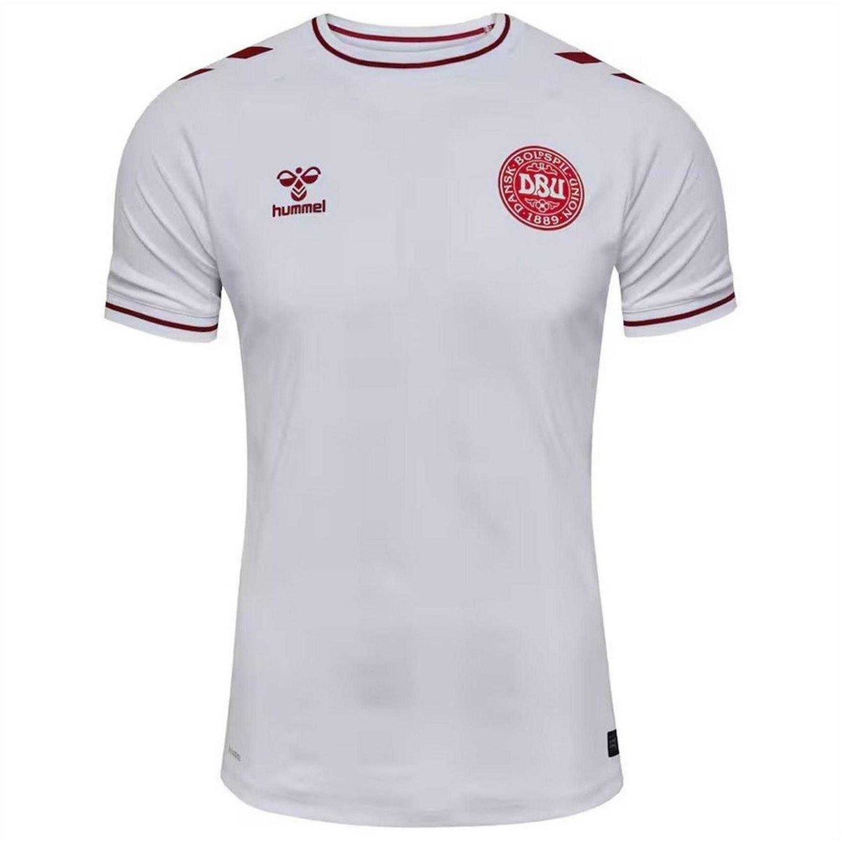 White - Front - Hummel Womens-Ladies Denmark Away Shirt
