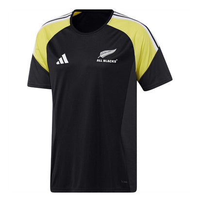 Black-Maroon - Front - Adidas Unisex Adult New Zealand All Blacks T-Shirt