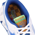 White-Blue - Pack Shot - Reebok Childrens-Kids Dynamica 2.0 Zig Zag Trainers