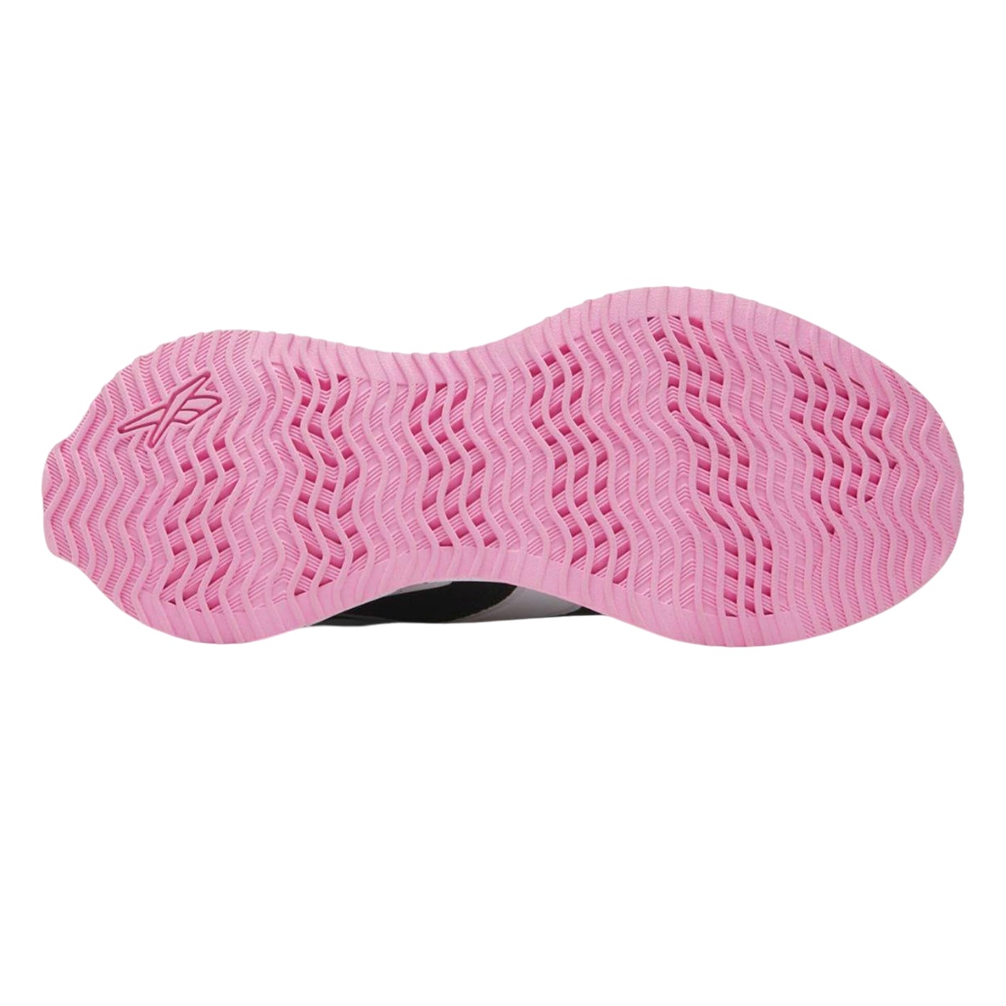 Black-Pink - Pack Shot - Reebok Childrens-Kids Dynamica 2.0 Zig Zag Trainers