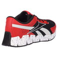 Red-White - Back - Reebok Childrens-Kids Dynamica 2.0 Zig Zag Trainers