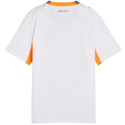 White-Grey - Back - Puma Childrens-Kids World Cup 2026 Iceland Away Shirt