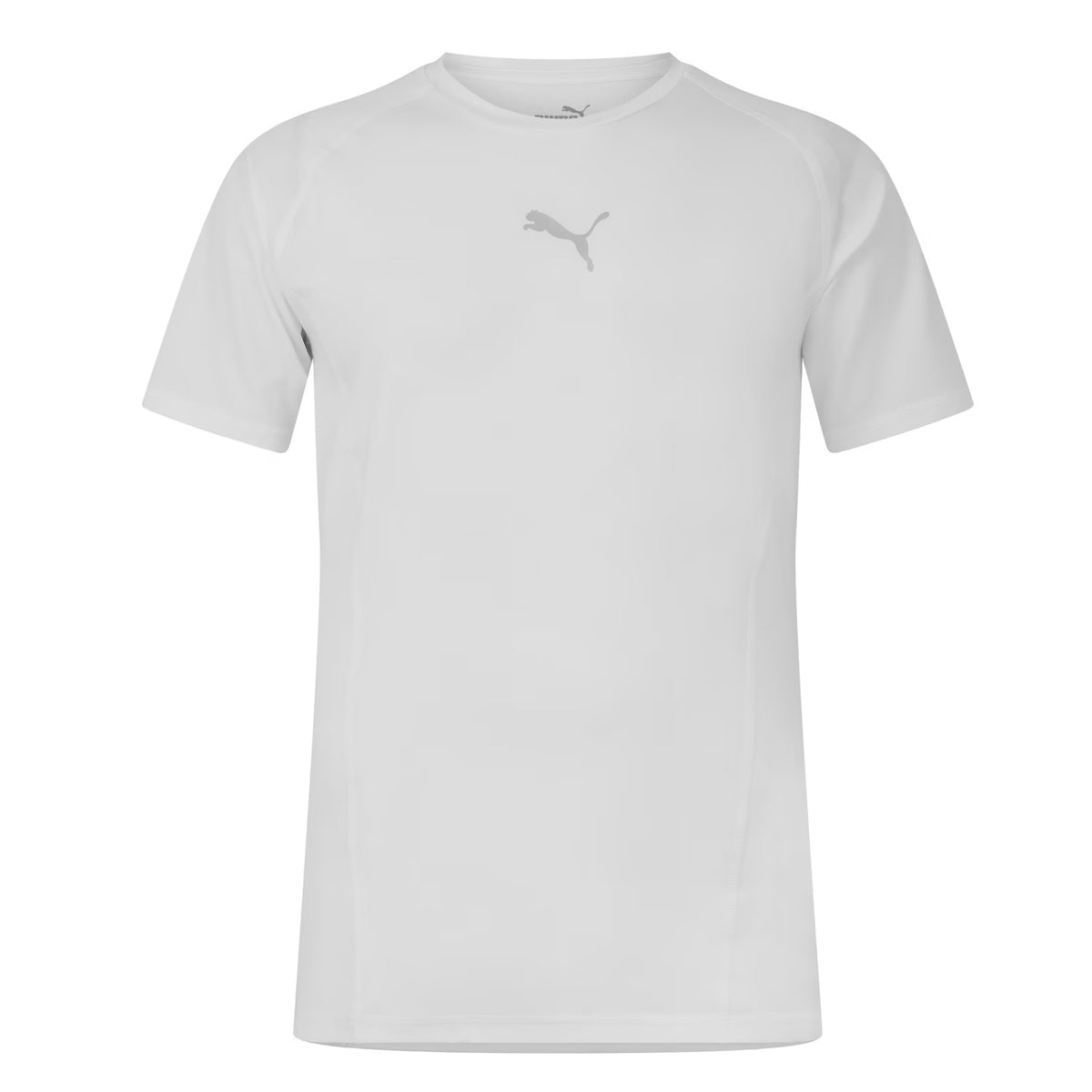 White - Front - Puma Mens Liga T-Shirt