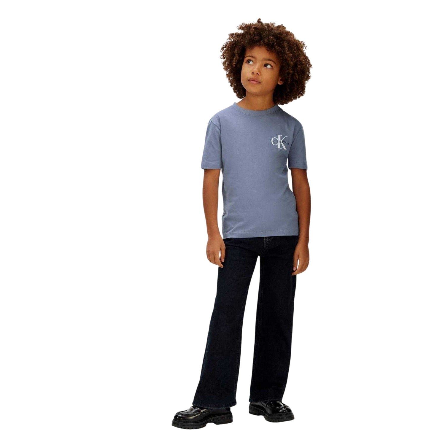 Infinity - Lifestyle - Calvin Klein Childrens-Kids Monogram Regular T-Shirt