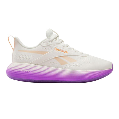 White-Purple - Side - Reebok Womens-Ladies DMX Comfort + 2.0 Trainers