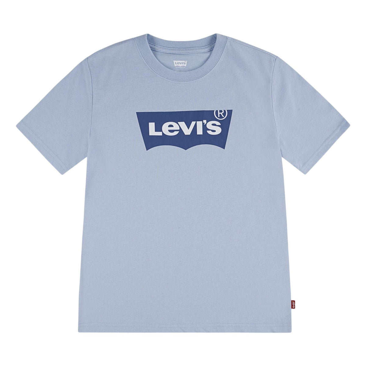Blue - Front - Levis Childrens-Kids Cotton Blend Regular T-Shirt