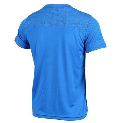 Blue - Back - Puma Childrens-Kids Logo Regular T-Shirt