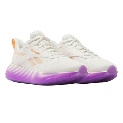 White-Purple - Front - Reebok Womens-Ladies DMX Comfort + 2.0 Trainers