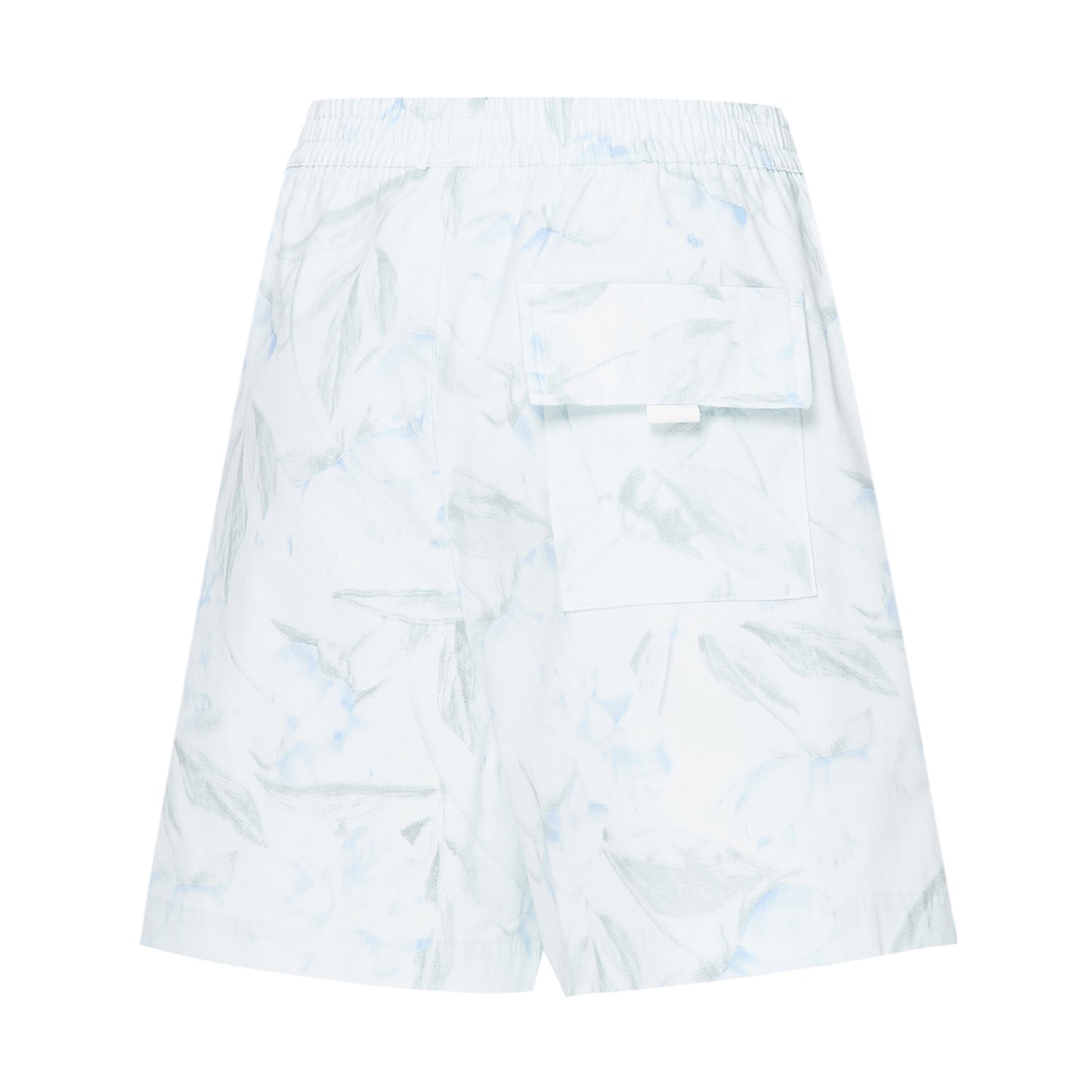 Absolute White - Back - New Balance Womens-Ladies Floral Embossed Running Shorts