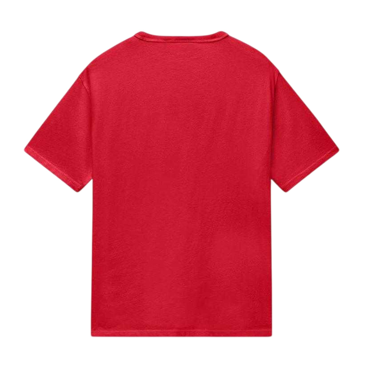 Red - Back - Napapijri Childrens-Kids Box Logo T-Shirt