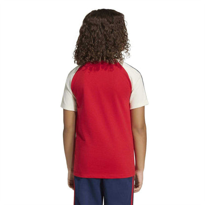 Red-White - Back - Adidas Childrens-Kids OG Arsenal FC T-Shirt