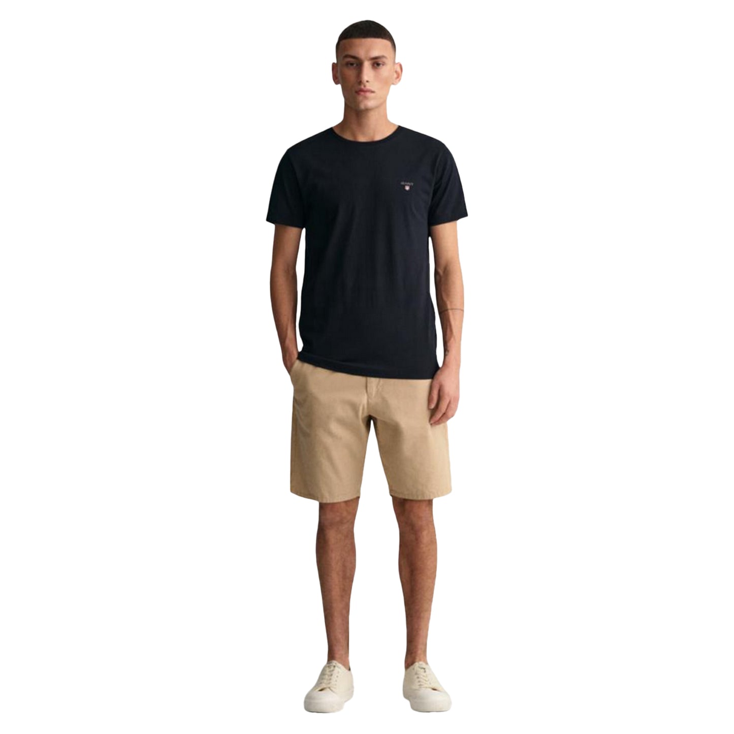 Khaki Brown - Lifestyle - Gant Mens Archive Shield Relaxed Fit Chino Shorts