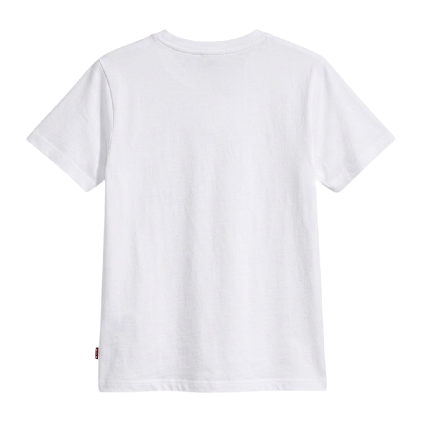 White - Back - Levis Childrens-Kids Single Jersey T-Shirt (Pack of 2)