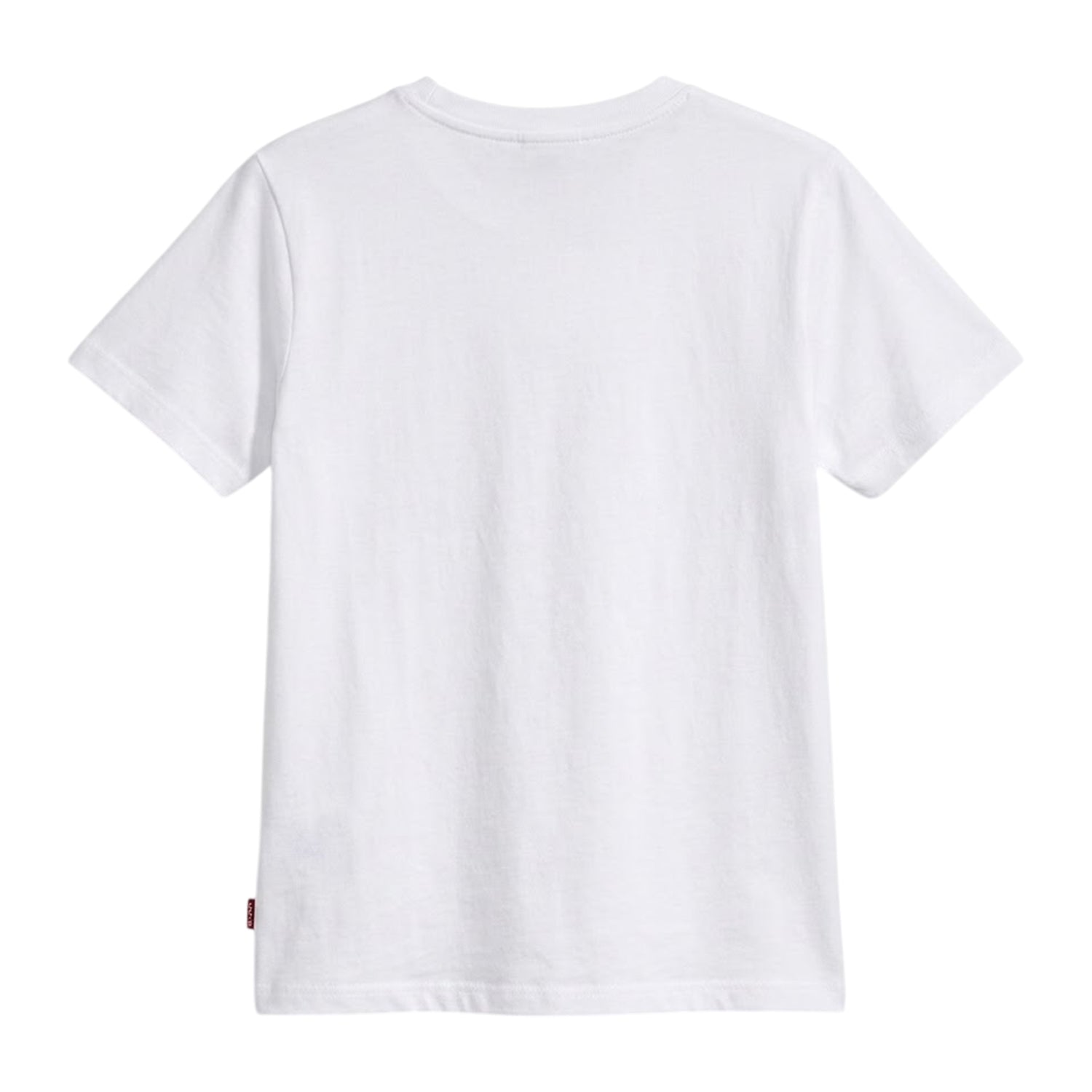 White - Back - Levis Childrens-Kids Single Jersey T-Shirt (Pack of 2)