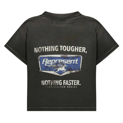 Black - Back - Represent Childrens-Kids Crew Neck Regular T-Shirt