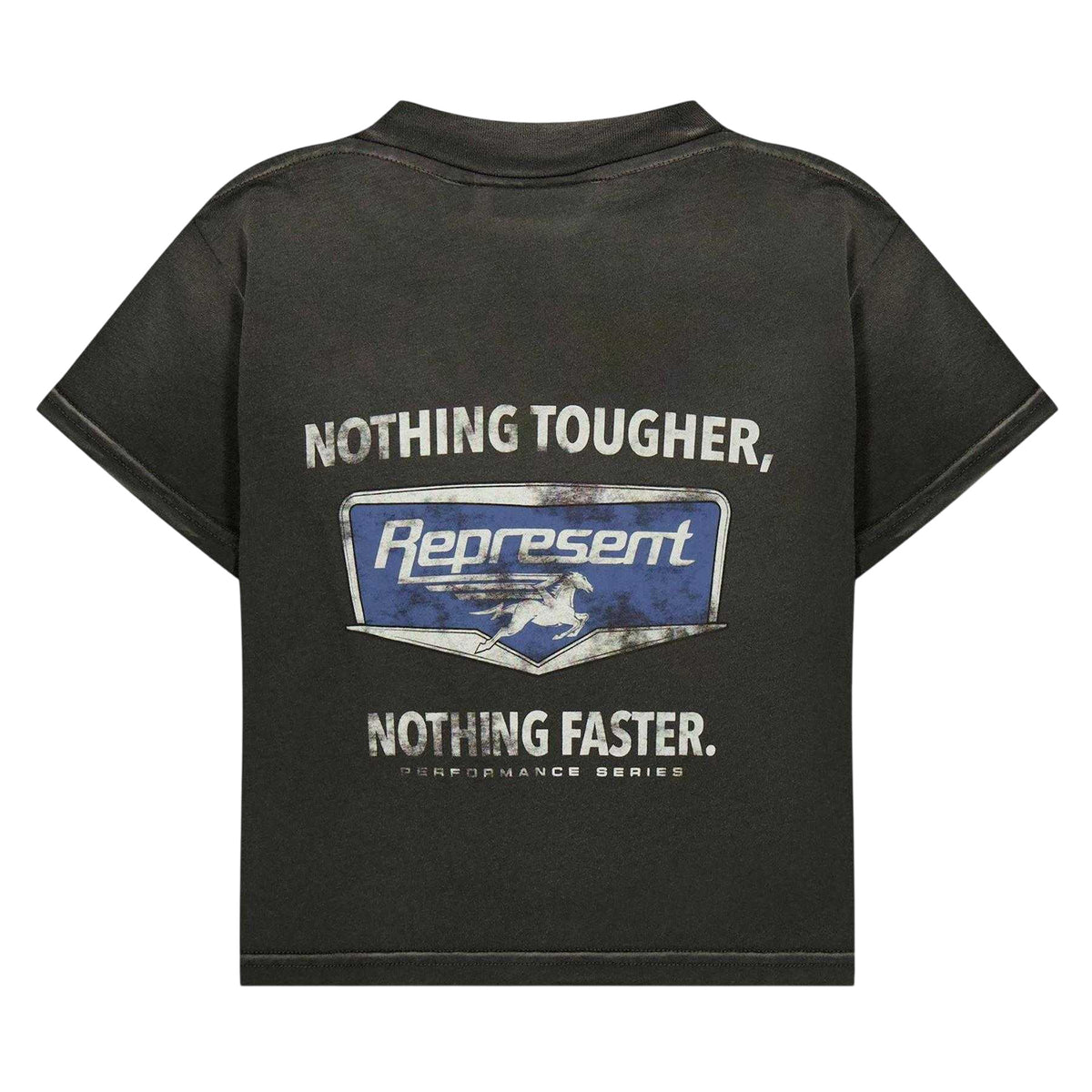 Black - Back - Represent Childrens-Kids Crew Neck Regular T-Shirt