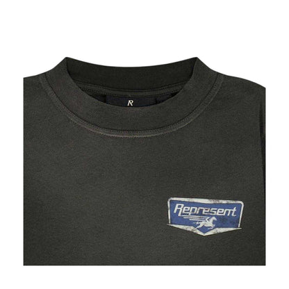 Black - Side - Represent Childrens-Kids Crew Neck Regular T-Shirt