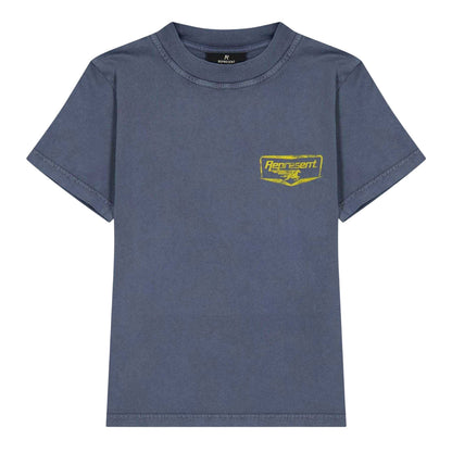 Indigo Blue - Front - Represent Childrens-Kids Crew Neck Regular T-Shirt