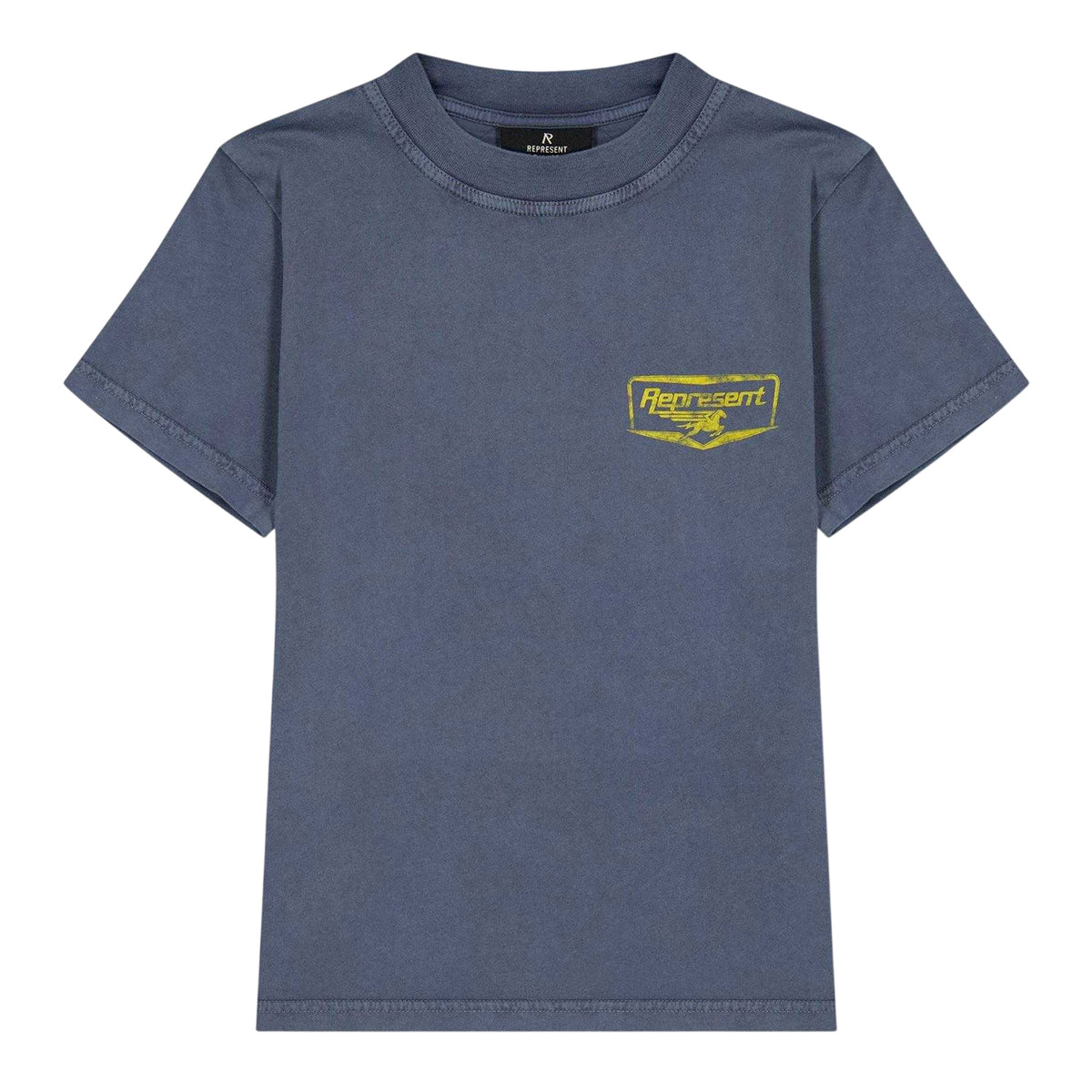 Indigo Blue - Front - Represent Childrens-Kids Crew Neck Regular T-Shirt