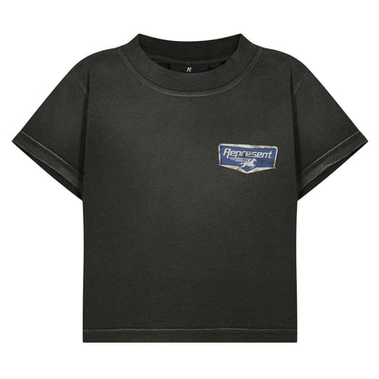 Black - Front - Represent Childrens-Kids Crew Neck Regular T-Shirt