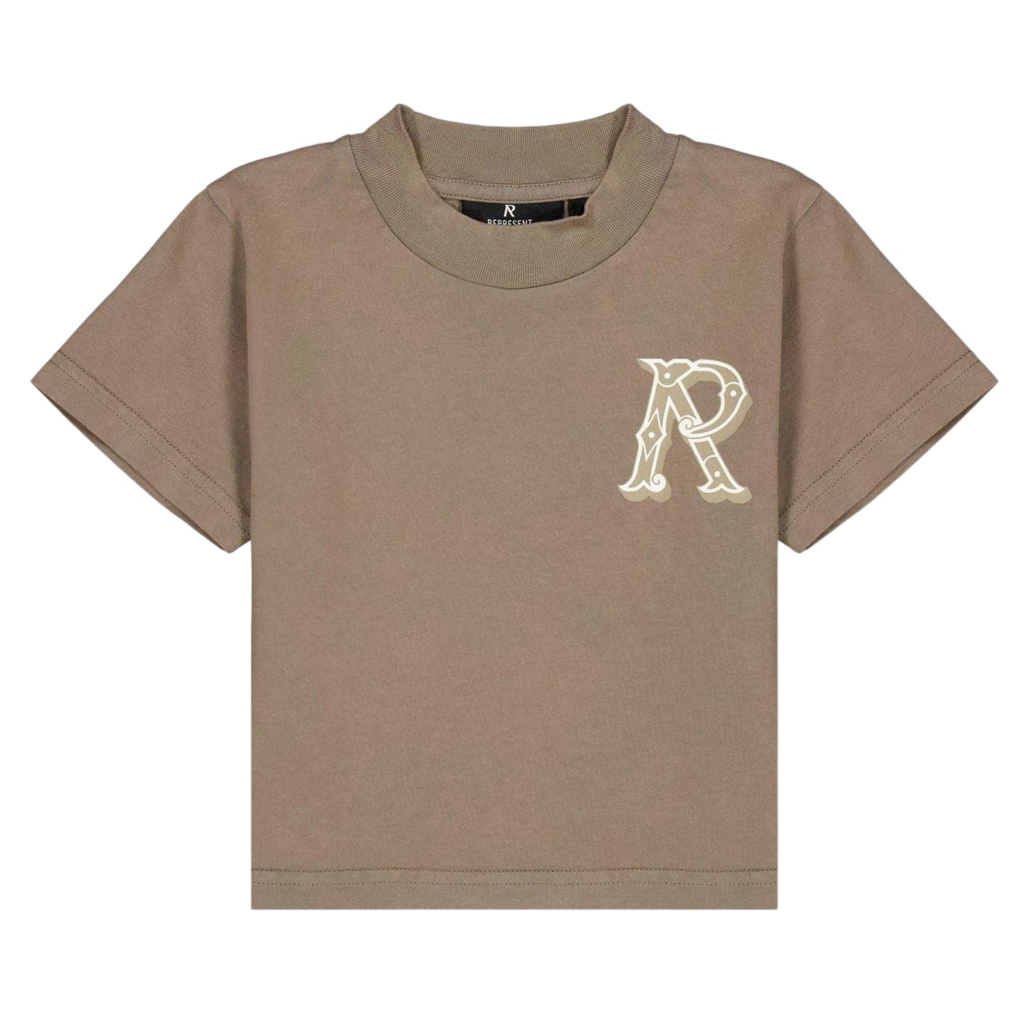 Dusty Brown - Front - Represent Childrens-Kids T-Shirt